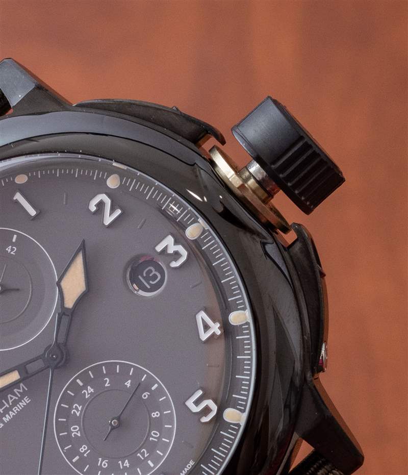 观看评论：Waltham Field 和 Marine Dual Time Gunmetal Grey