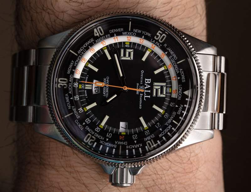 观看评论：Ball Engineer Master II Diver Worldtime（2020 版）