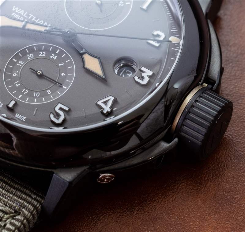 观看评论：Waltham Field 和 Marine Dual Time Gunmetal Grey