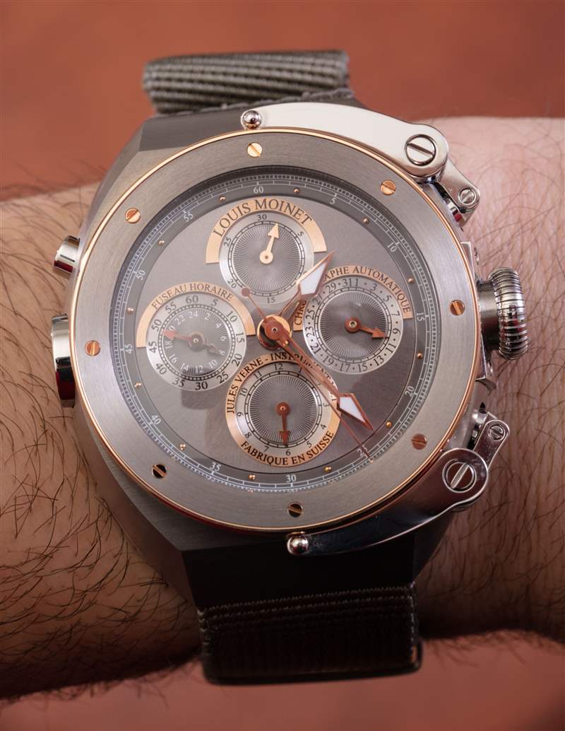 不再制造：Louis Moinet Jules Verne 仪器手表