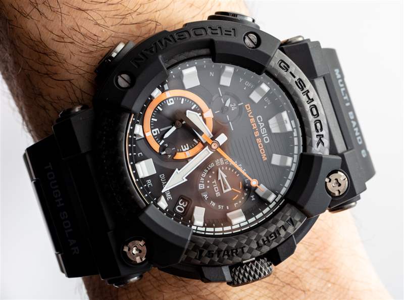 动手：卡西欧 G-Shock Frogman GWF-A1000XC-1A 手表采用新表壳材料