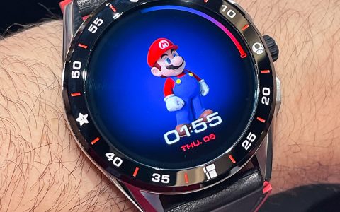动手操作：泰格豪雅 Connected Super Mario 限量版智能手表