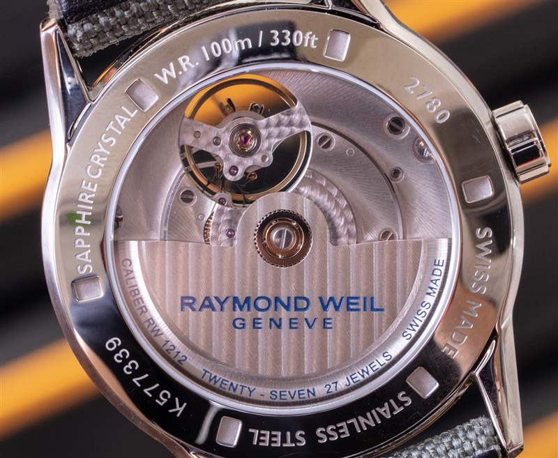 观看评论：Raymond Weil 自由职业者 RW1212