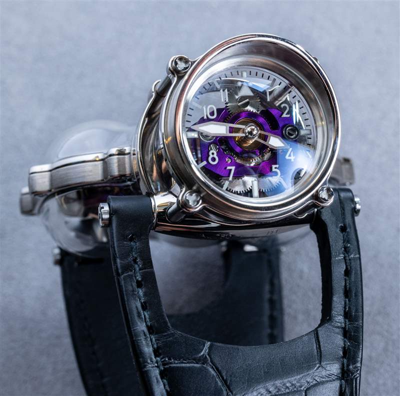 动手操作：MB&F Horological Machine 9 Sapphire Vision HM9-SV 手表