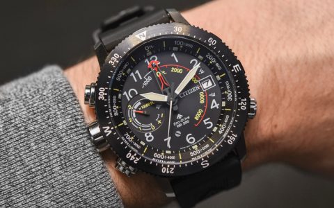 西铁城 Promaster Altichron 手表更新为 2017 年动手