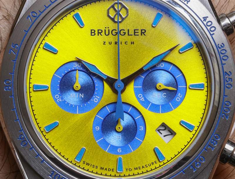 布鲁格勒计时码表可定制手表评论