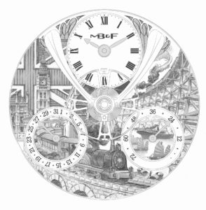 动手操作：MB&F Legacy LE Split Escapement x Eddy Jaquet Engraved Jules Verne-Inspired Watcheé