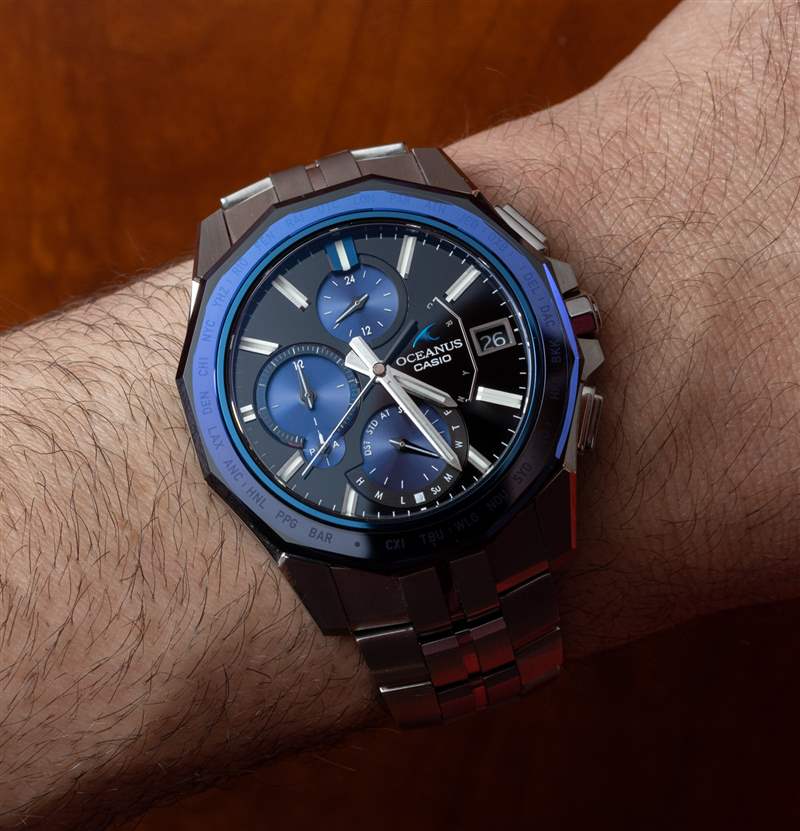 手表评论：卡西欧 Oceanus Manta Titanium OCWS6000