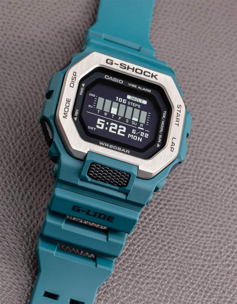 动手：卡西欧 G-Shock G-Lide GBX100-2 潮图手表