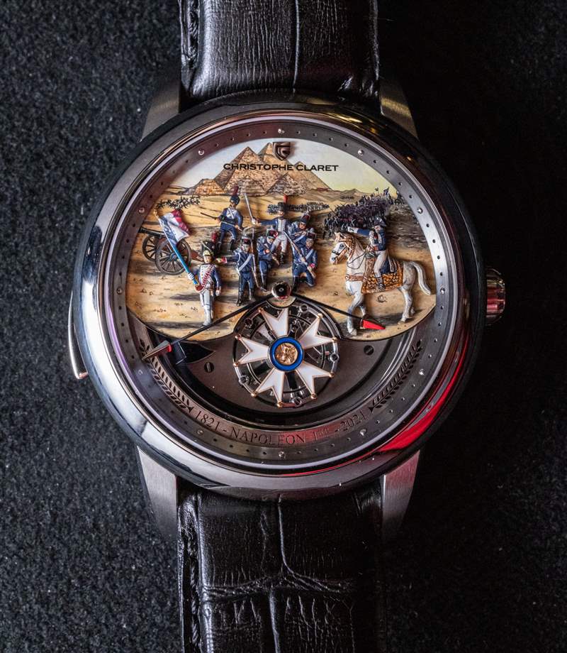 动手实践：Christophe Claret Napoleon 三问陀飞轮手表