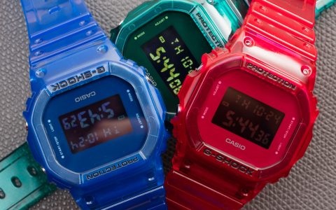 卡西欧 G-Shock DW5600SB “果冻”手表动手