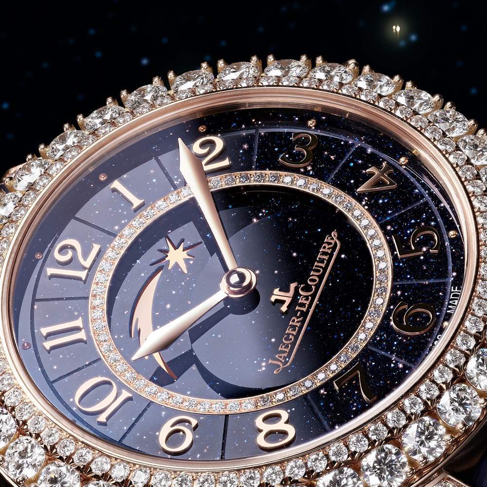 Jaeger-LeCoultre Rendez-Vous Dazzling Star 表盘特写