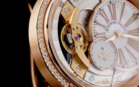 真的很Bling Bling爱彼Millenary霜金工艺上身