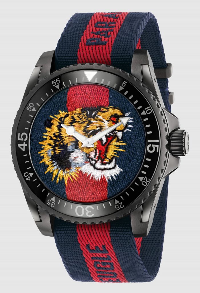 Gucci-Dive-45mm-tiger