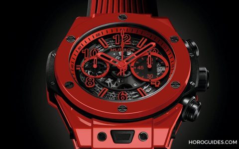 HUBLOT宇舶的陶瓷新境界高硬度的鲜艳魔力红