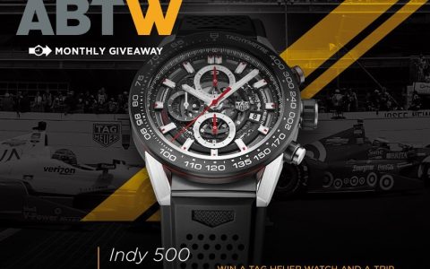 观看和体验赠品：印第安纳波利斯 500 赛车与泰格豪雅