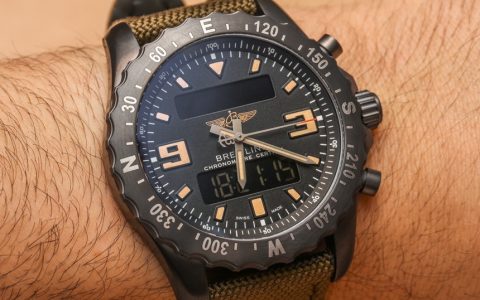 百年灵Chronospace军用腕表上手体验