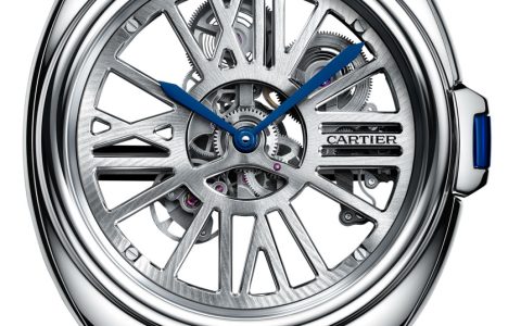 卡地亚Clé自动镂空腕表