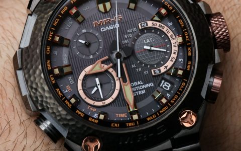 卡西欧G-Shock MRGG1000HT锤音6200美元限量版手表上手