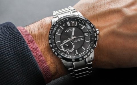 西铁城卫星电波世界时间GPS F150手表上手