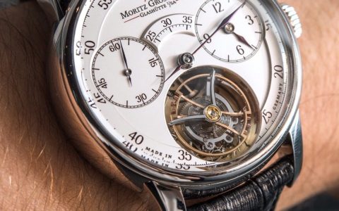 Moritz Grossmann BENU陀飞轮手表与真人头发动手实践