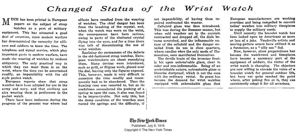 New-York-Times-1916-Wrist-Watch-Article