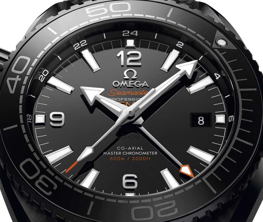 欧米茄-海马-行星-海洋-深海-黑色-GMT-watch-2