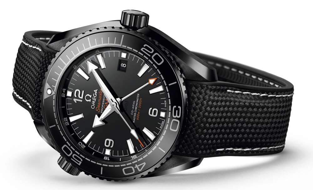 欧米茄-海马-行星-海洋-深海-黑色-GMT-watch-6