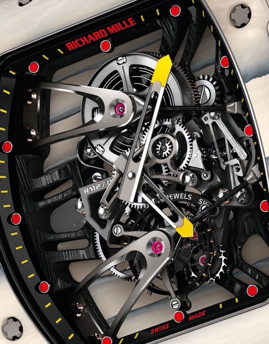 理查德米勒RM27-02 Rafael Nadal手表拥有新颖的石英TPT表壳，售价 775000美元