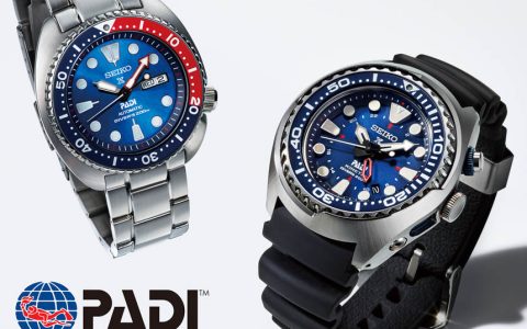 精工Prospex特别版PADI手表：流行的潜水表变得更加官方