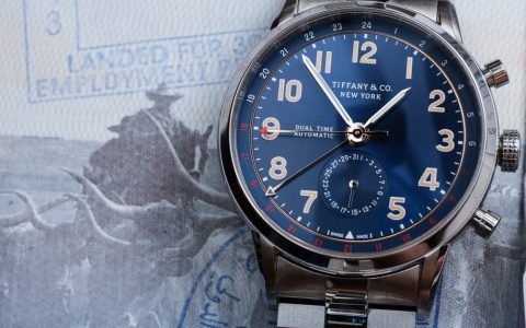 Tiffany & Co. CT60双时区腕表上手亮相