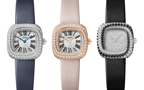推出全新Cartier Coussin系列包括真正靠垫的手表