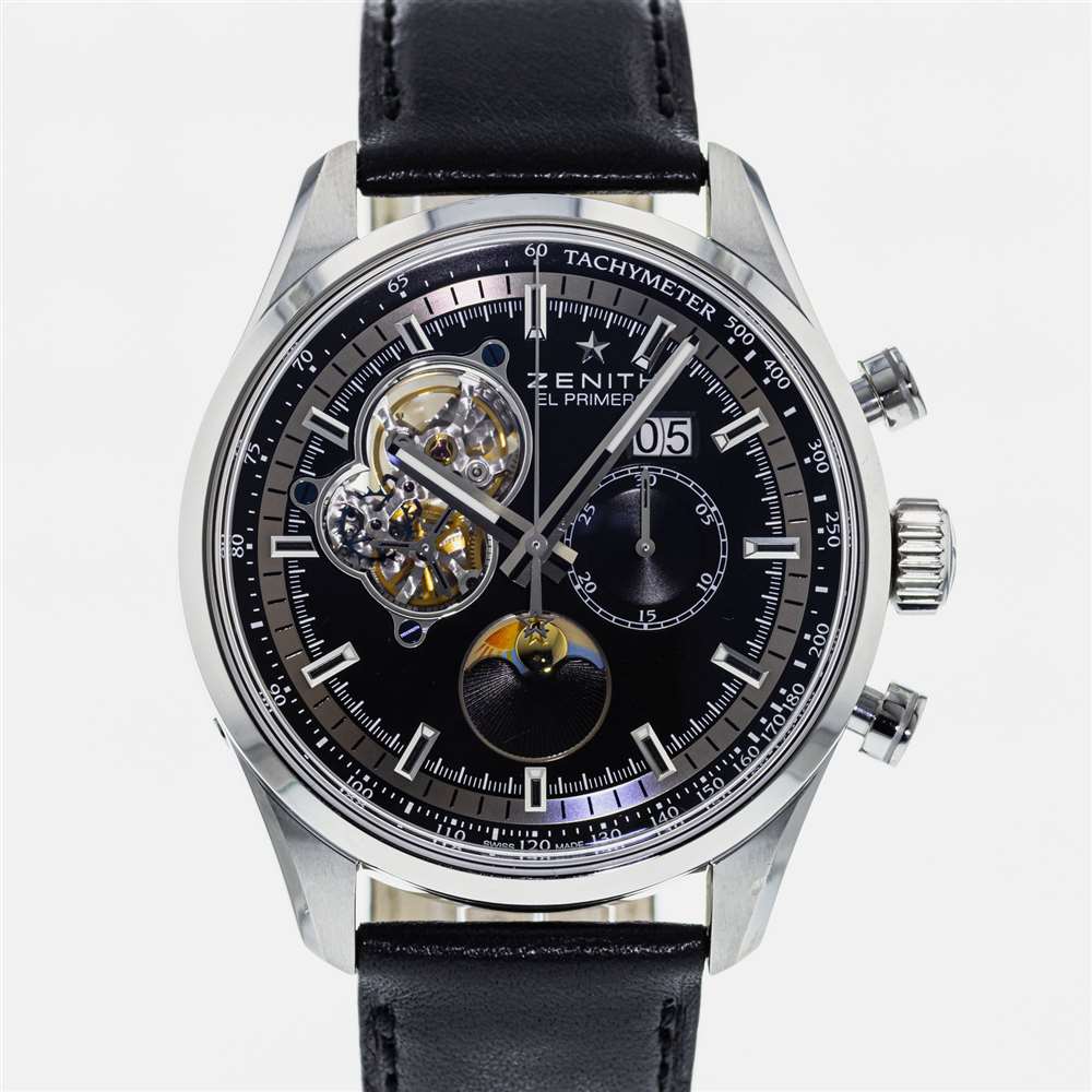 真力时 El Primero Chronomaster Open Grande Date 03.2160.4047 的士兵形象