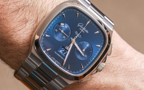 格拉苏蒂原创七十年代大日历计时腕表