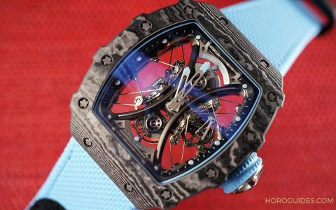 高速运动的冲击力也受得住RICHARD MILLE RM53-01陀飞轮