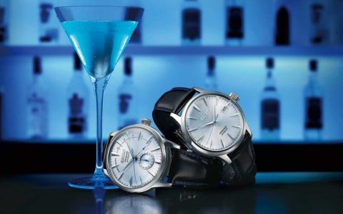 SEIKO将全新的冰蓝色调带到腕上