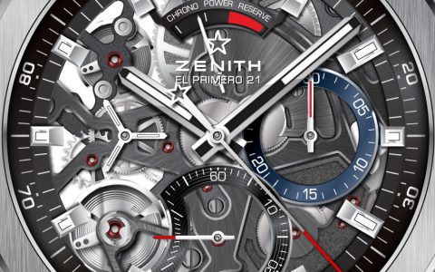 真力时Defy El Primero 21手表带1/100秒计时码表