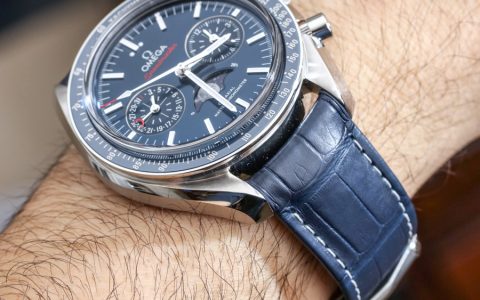 欧米茄超霸60周年纪念款月相腕表