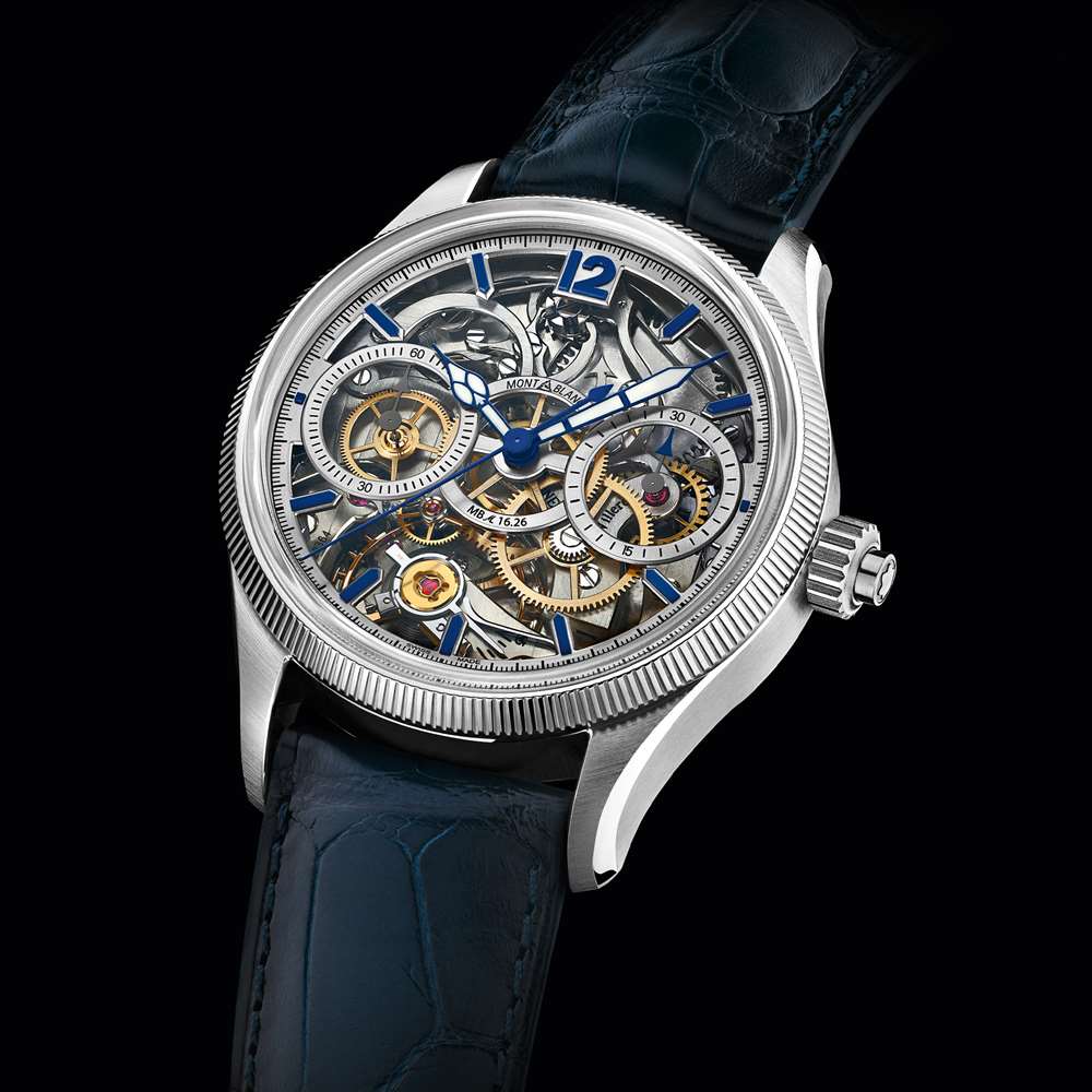 万宝龙 1858 The Unveiled Secret Minerva Monopusher Chronograph LE58 的士兵形象