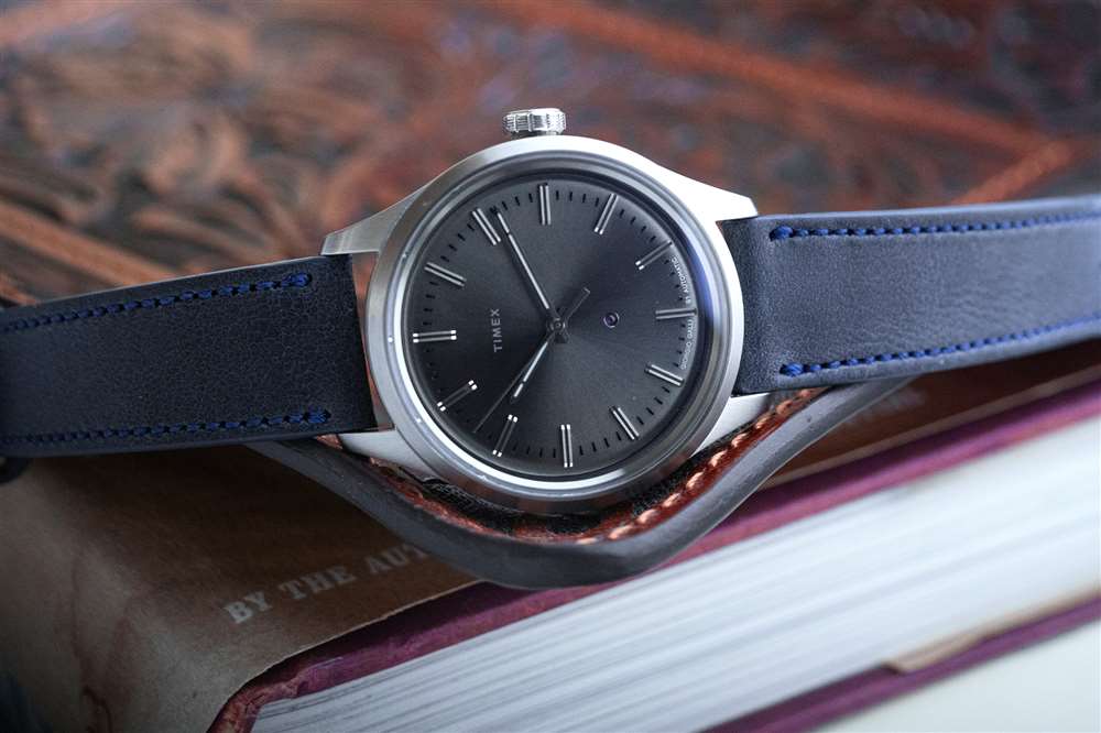 Timex Giorgio Galli S1 Automatic 38mm 的侧面轮廓