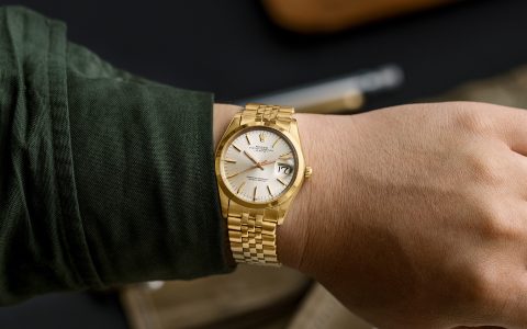1966年劳力士蚝式恒动日期参考。1500英寸14k