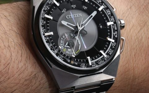 西铁城Eco-Drive Satellite Wave F100 GPS手表上手