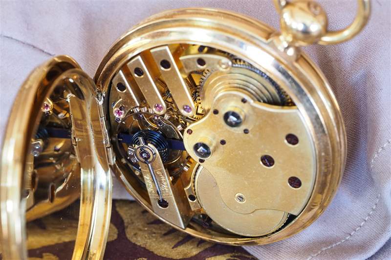 机芯，Girard-Perregaux 怀表，1860 年。