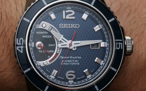 精工Sportura Kinetic Direct Drive SRG017手表动手实践