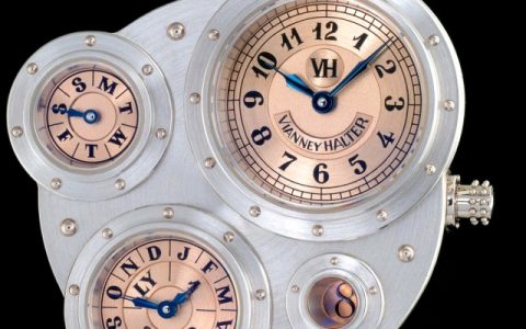 独立制表商维安尼·哈尔特Vianney Halter：另一个时代的蒸汽朋克手表