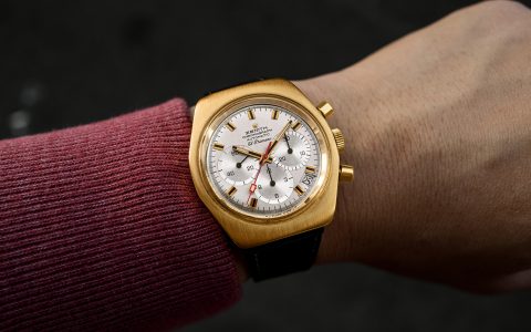 1970年代真力时El Primero Ref. G7810 18k黄金通过丰富的福登