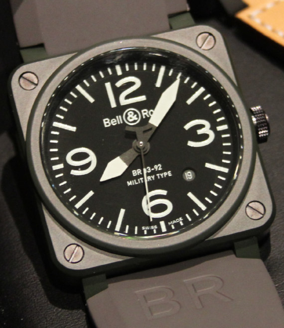 柏莱士仪器BR03-92军用陶瓷腕表