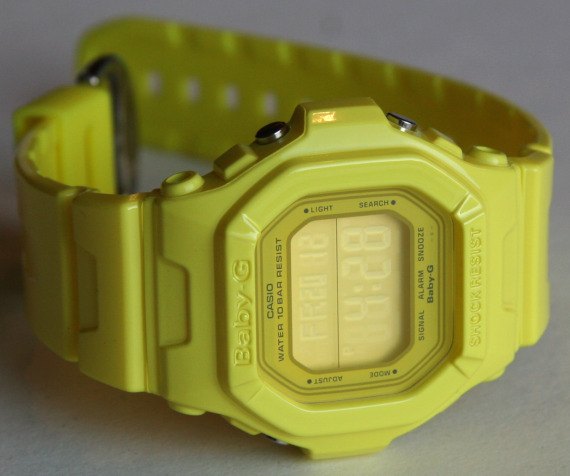 卡西欧婴儿-G 黄色手表 1