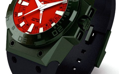 Linde Werdelin希望你羡慕绿色：圣诞节精神与新的硬绿色 DLC 元素和双计时器手表