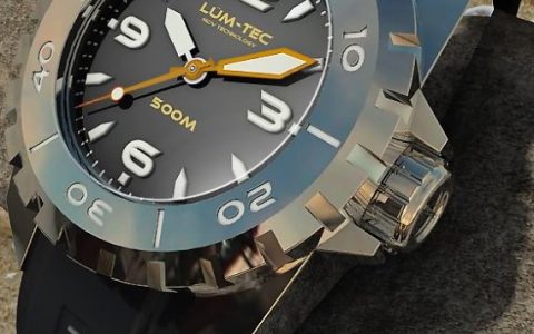 LUM-TEC 500M手表防水500米级别限量款